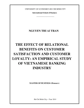 Luận văn the effect of relational benefits on customer loyalty an empirical study of vietnamese banking industry luận văn thạc sĩ