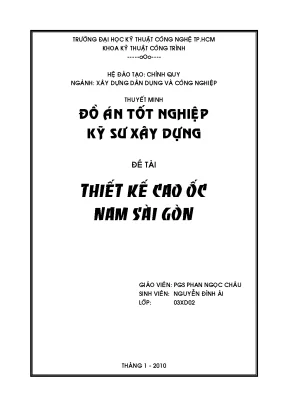 Luận văn thiết kế cao ốc nam sài gòn