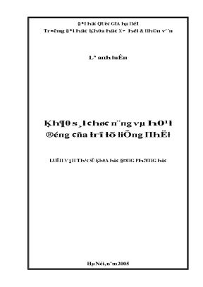 Luận văn khảo sát chức năng và hoạt động của trợ từ tiếng nhật