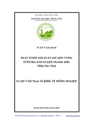 Luận văn đảng bộ huyện xuân trường tỉnh nam định lãnh đạo xây dựng nông thôn mới từ năm 2008 đến năm 2018