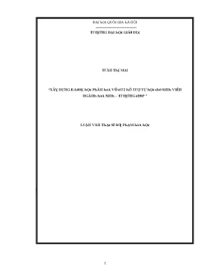 Luận văn xây dựng e book học phần hóa vô cơ 2 hỗ trợ tự học cho sinh viên ngành hóa sinh trường cao đẳng sư phạm