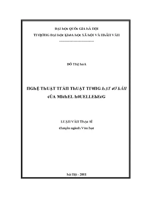 Luận văn nghệ thuật trần thuật trong hạt cơ bản của michel houellebecg