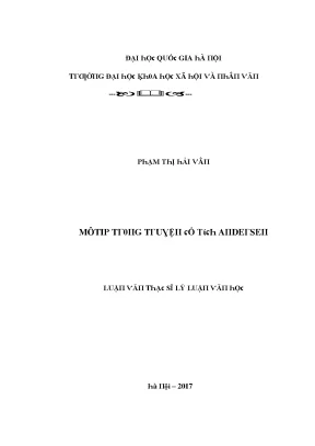 Luận văn mô tip trong truyện cổ tích của andersen