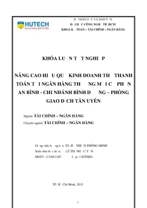 Luận văn nâng cao hiệu quả kinh doanh thẻ thanh toán tại ngân hàng thương mại cổ phần an bình chi nhánh bình dương phòng giao dịch tân uyên
