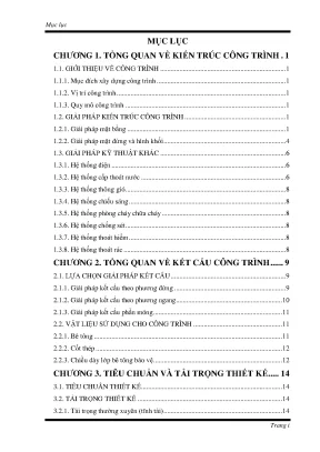 Luận văn thiết kế tính toán công trình chung cư 10 tầng 1 tầng hầm