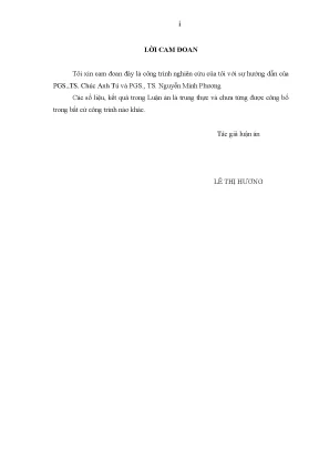 Luận án tiến sĩ kinh tế kế toán quản trị chi phí trong các công ty cổ phần xây lắp trên địa bàn hà nội