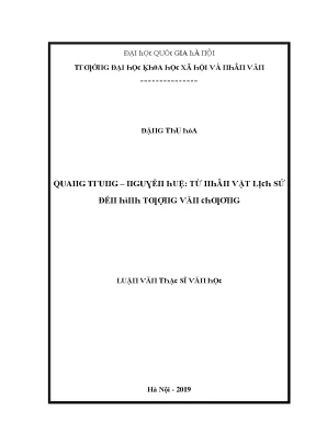 Luận văn quang trung nguyễn huệ