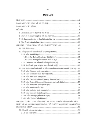 Luận văn thạc sĩ vận dụng công nghệ hướng đối tượng sử dụng mẫu thiết kế để phát triển ứng dụng tổ chức và quản lý hoạt động giao công việc luận văn ths công nghệ thông tin 1 01 10