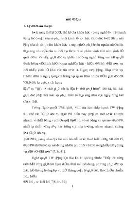 Luận văn các biện pháp quản lý dạy học nhằm nâng cao chất lượng giáo dục ở trường trung học phổ thông trần nhật duật phân hiệu cảm ân huyện yên bình tỉnh yên bái