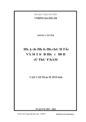 Luận văn ánh xạ chỉnh hình chuẩn tắc và một số định lý cổ điển của lý thuyết hàm