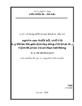 Nghiên cứu thiết kế chế tạo máy đo tốc độ gió cầm tay dùng cho khai thác hầm lò phục vụ an toàn lao động