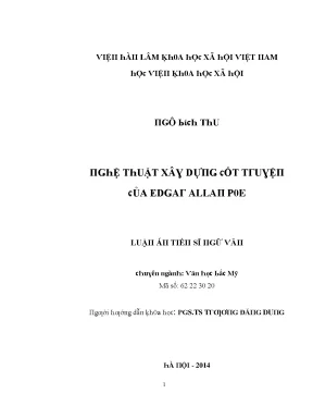 Luận văn nghệ thuật xây dựng cốt truyện của edgar allan poe