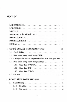 Luận án tiến sĩ toán học đặc tả kiểm chứng hình thức và ứng dụng trong cơ sở dữ liệu thời gian thực