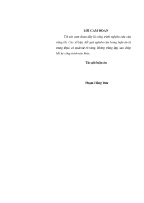 Luận án tiến sĩ chất lượng thực hiện nghị quyết của tổ chức cơ sở đảng thuộc các đảng bộ học viện trường sĩ quan quân đội hiện nay