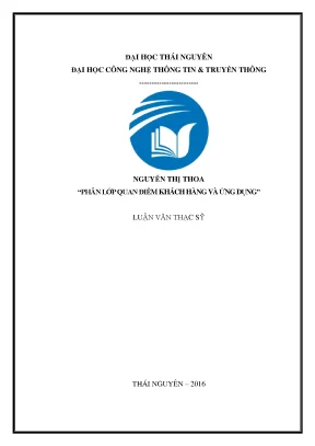 Luận văn phân lớp quan điểm khách hàng và ứng dụng