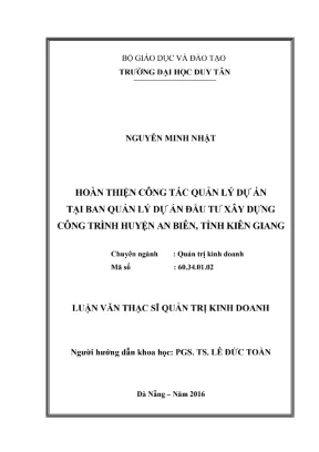 Luận văn thạc sĩ quản trị rủi ro tín dụng tại ngân hàng tmcp công thương việt nam chi nhánh kiên giang