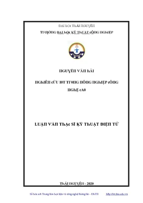 Luận văn nghiên cứu iot trong nông nghiệp công nghệ cao