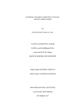 Luận văn a project submitted to the graduate school in partial fulfillment of the requirements for the degree