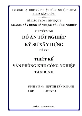 Luận văn thiết kế văn phòng khu vông nghiệp tân bình
