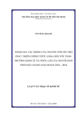 Luận văn thạc sĩ kinh tế đánh giá tác động của sự thoả mãn tiền lương đến sự thoả mãn công việc của nhân viên ngành ngân hàng