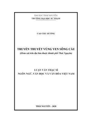 Luận văn truyền thuyết vùng ven sông cầu