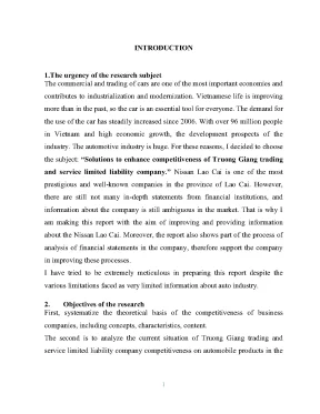 Luận văn solutions to enhance competitiveness of truong giang trading and service limited liability company