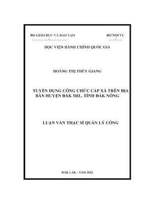 Luận văn quản lý nhà nước về giảm nghèo bền vững trên địa bàn huyện buôn đôn tỉnh đắk lắk