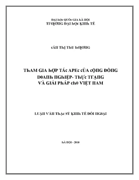 Luận văn chất lượng dịch vụ hậu cần cho thương mại điện tử tại tổng công ty cổ phần bưu chính viettel