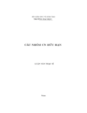 Các nhóm cn hữu hạn