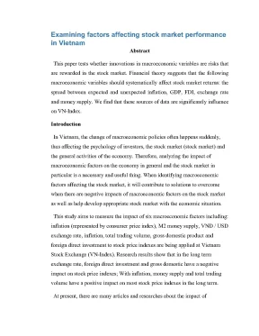 Luận văn conclusions and policy suggestions