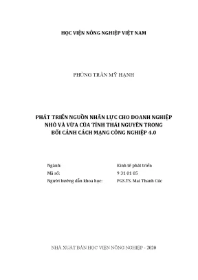 Nghiên cứu sử dụng đất nông nghiệp huyện mai sơn tỉnh sơn la theo hướng sản xuất hàng hóa