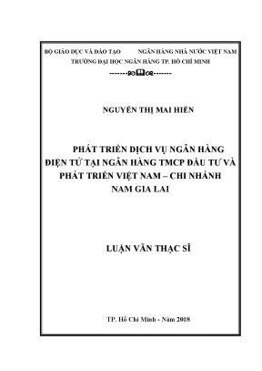 Tài liệu phát triển dịch vụ ngân hàng điện tử tại ngân hàng tmcp đầu tư