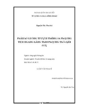 Luận văn phân bổ luồng truyền thông đa phương tiện ngang hàng theo phương thức kéo đẩy
