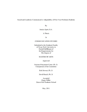 Social and academic communicative adaptability of first year freshmen students