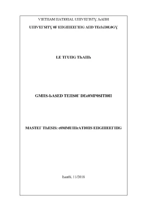 Luận văn gmns based tensor decomposition