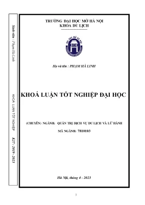 Ảnh hƣởng của sự gắn bó với nơi làm việc lên sự hài lòng của nhân viên khách sạn tại hạ long quảng ninh