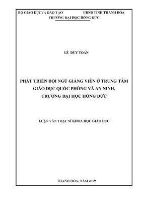Quản lý giáo dục phòng ngừa xâm hại trẻ em ở các trường mầm non huyện thạch thành tỉnh thanh hóa 2