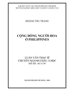 Cộng đồng người hoa ở philippines
