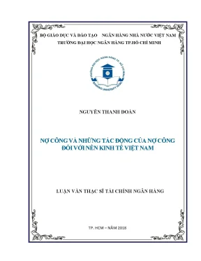 Luận văn nợ công và những tác động của nợ công đối với nền kinh tế việt nam
