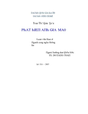 Luận văn phát hiện ảnh giả mạo