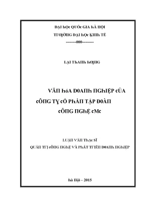 Luận văn phát triển các khu công nghiệp ở tỉnh hải dương