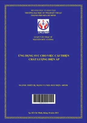 Ứng dụng svc cho việc cải thiện chất lượng điện áp