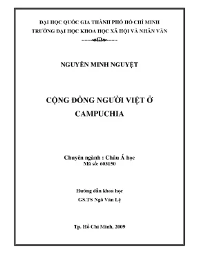 Cộng đồng người việt ở camphuchia