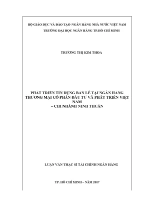 Tài liệu phát triển tín dụng bán lẻ tại ngân hàng thương mại cổ phần đầu tư copy