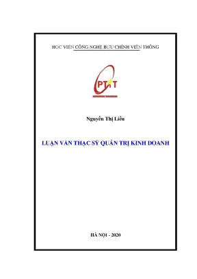 Luận văn nâng cao chất lượng nhân viên kinh doanh tại trung tâm kinh doanh vnpt bắc ninh