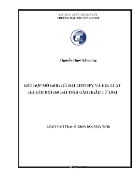 Luận văn kết hợp mô hình cực đại entropy và học luật chuyển đổi cho bài toán gán nhãn từ loại