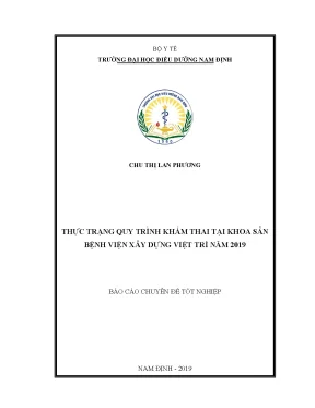 Luận văn thực trạng quy trình khám thai tại khoa sản bệnh viện xây dựng việt trì năm 2019