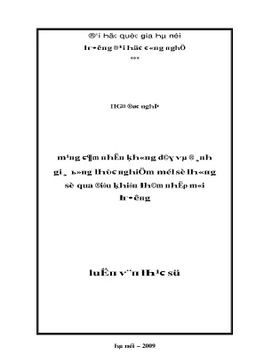Luận văn mạng cảm nhận không dây và đánh giá bằng thực nghiệm một số thông số qua điều khiển thâm nhập môi trường