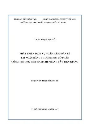 Tài liệu phát triển dịch vụ ngân hàng bán lẻ tại ngân hàng thương mại