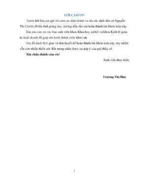 Thực trạng sử dụng facebook của sinh viên trường đại học hồng đức